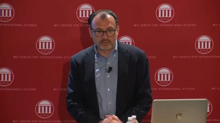 ¿Qué ha sido de Luis Videgaray, el aliado de Peña Nieto? Foto: MIT