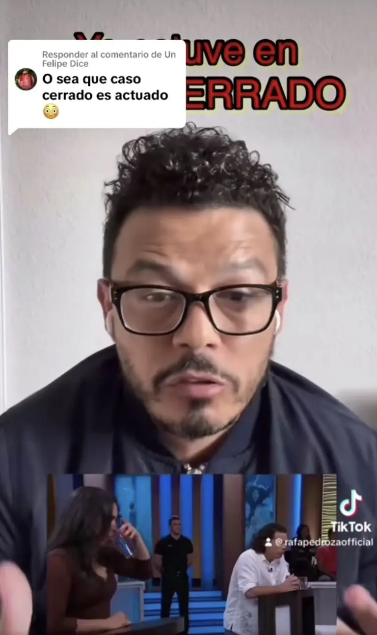 ¿Cuánto paga Caso Cerrado por salir en su programa? Actor confiesa el secreto. Foto: Tik Tok