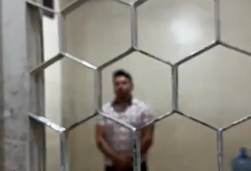 Filtran supuesto video de Fernando &acute;El Tibur&oacute;n&acute; Mediana, agresor del joven menor de edad de Subway en San Lu&iacute;s Potos&iacute;, al interior de la c&aacute;rcel