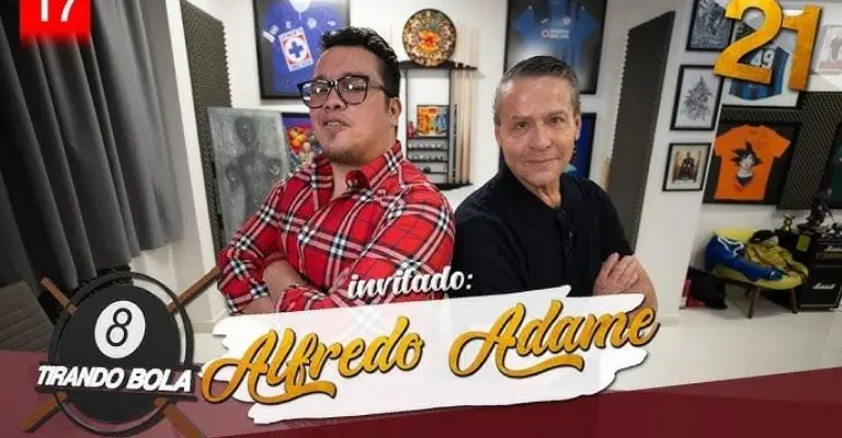 Alfredo Adame y Franco Escamilla en el show Tirando Bola. Créditos: Youtube