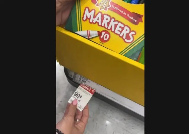 Útiles escolares en Estados Unidos (TikTok)