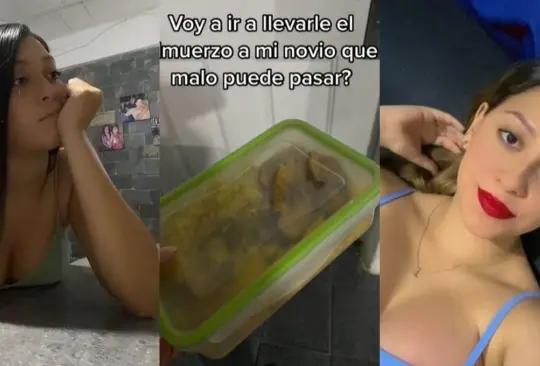 Joven lleva comida al trabajo a su novio y la encuentra con otro. 