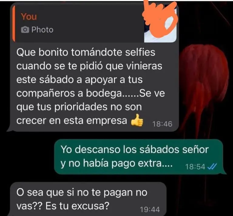 Dueño de hotel reclama a empleado en su día libre de trabajo: ¿Si no te pagan no vas?. Foto: Soy Camarero