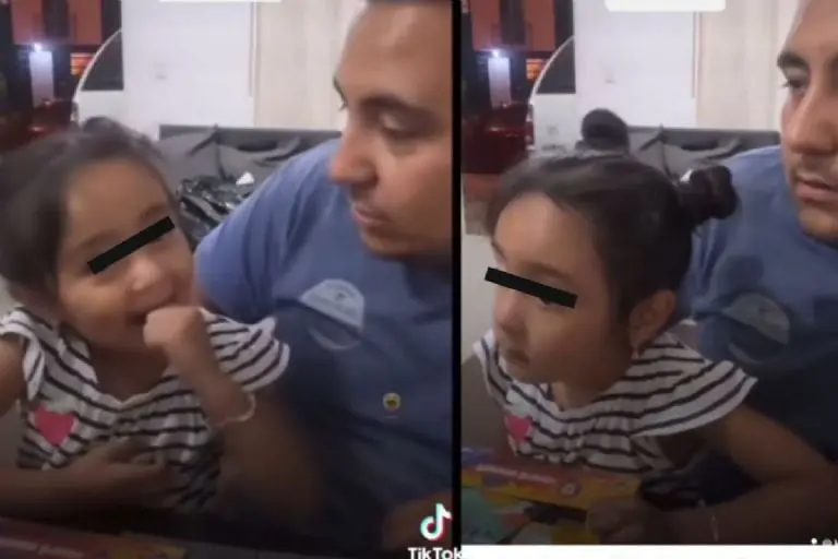 Niña exhibe infidelidad - Tomada de video