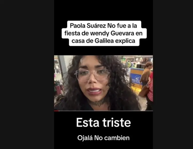Amiga de Wendy Guevara se quedó sin ir a la fiesta (TikTok)