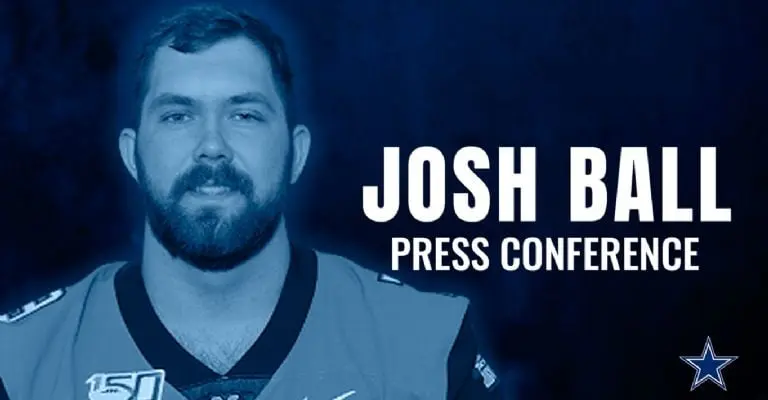 Josh Ball el polémico novio de Ángela Aguilar Créditos: Dallas Cowboys?????
