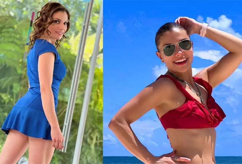 VIDEO: T&aacute;bata Jalil muestra incre&iacute;ble bikini en la playa. 