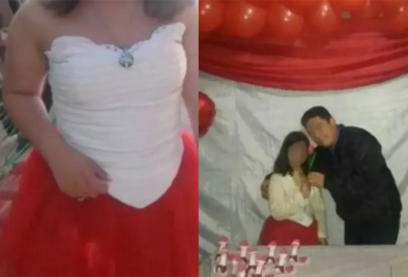 La joven puso a la venta su vestido de Xv a&ntilde;os. 