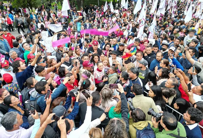Sheinbaum llama a la unidad de corcholatas de Morena en elecci&oacute;n interna