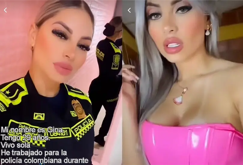 Linda polic&iacute;a colombiana desea dimitir y venir a M&eacute;xico para formar una familia