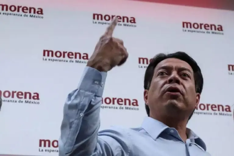 Mario Delgado, dirigente nacional de Morena.