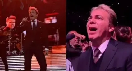 Cristian Castro es captado en concierto de Luis Miguel