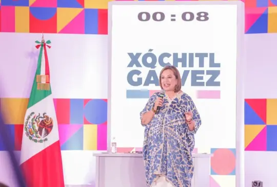 Xóchitl Gálvez aseguró que en el sureste de México no trabajan 8 horas seguidas. 