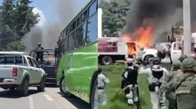 Elementos de la SSC se desplegaron en la zona en la que se registraron los disturbios.
