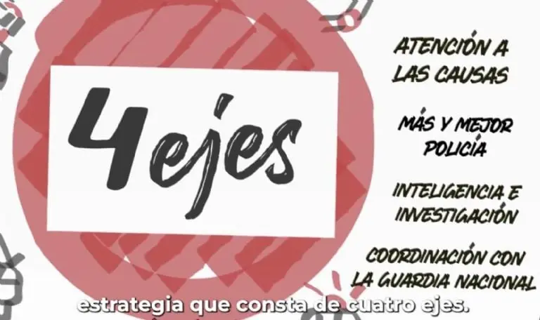 Sheinbaum presume disminución de delitos en CDMX, asegura que puede hacerlo en el país. Foto: Twitter