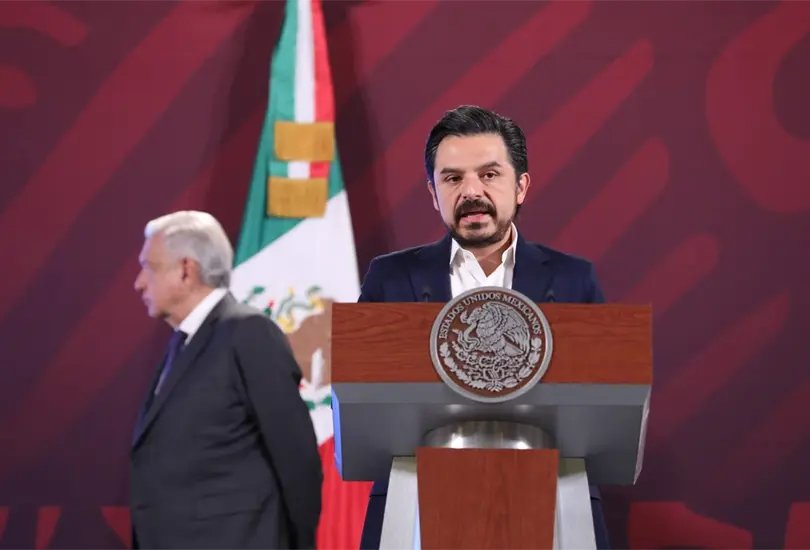 Sheinbaum felicita a Zo&eacute; Robledo por continuar en IMSS y no buscar gubernatura en Chiapas. 