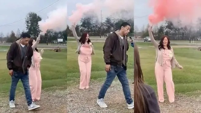 La escena ha sido criticada en redes sociales. 