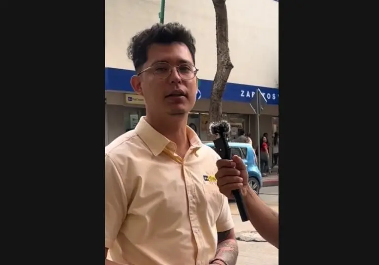 Cajero de Coppel revela cuánto gana (TikTok)