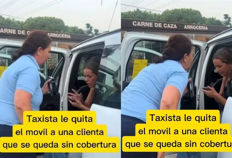 Un reciente incidente protagonizado por una taxista se hizo viral en redes sociales, desatando un debate entre los internautas sobre quién tenía la razón Un reciente incidente protagonizado por una taxista se hizo viral en redes sociales, desatando un debate entre los internautas sobre quién tenía la razón