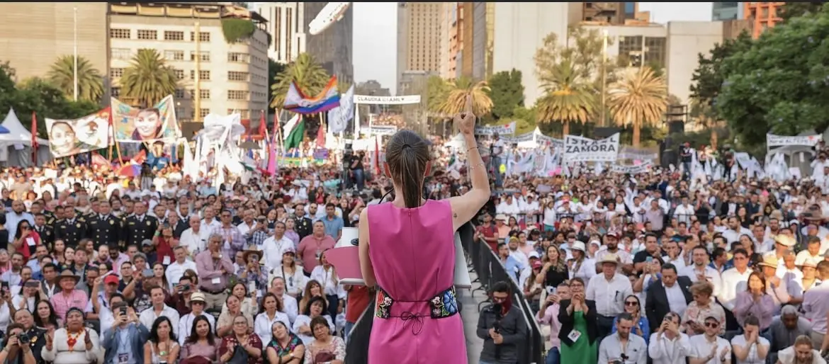 Cluadia Sheinbaum y su recorrido por México Cluadia Sheinbaum y su recorrido por México