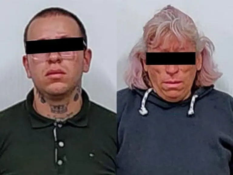 Gerardo ´N´ y Hortensia ´N´, fueron detenidos por elementos de la SSC de la CDMX en calles de la alcaldía Miguel Hidalgo, viajaban en el auto de Ivana Créditos: Especial