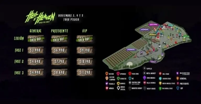 Hell and Heaven 2023: todo lo que tienes que saber del festival de metal y rock Créditos: Twitter