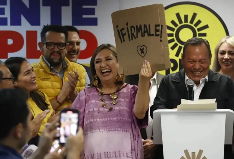 PRD suma sus votos a X&oacute;chitl G&aacute;lvez, en lugar de Beatriz Paredes. 