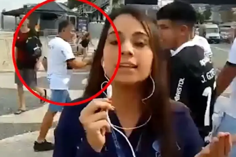 Roban a joven en Copa Libertadores - Tomada de video