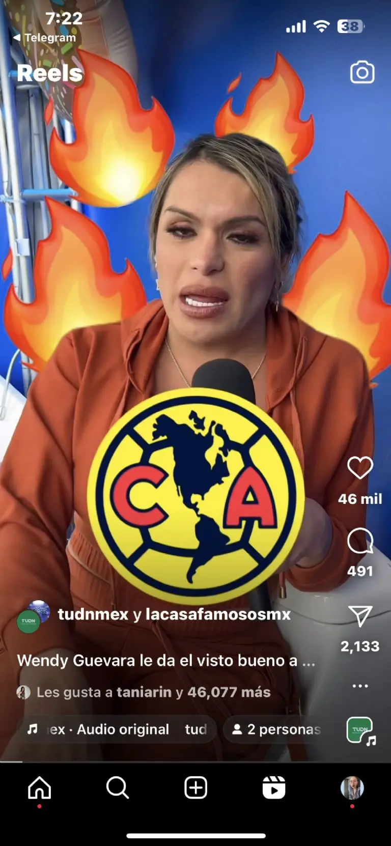 Kevin Alvarez rechaza a Wendy Guevara de una forma muy sutil Creditos: Captura de Pantalla