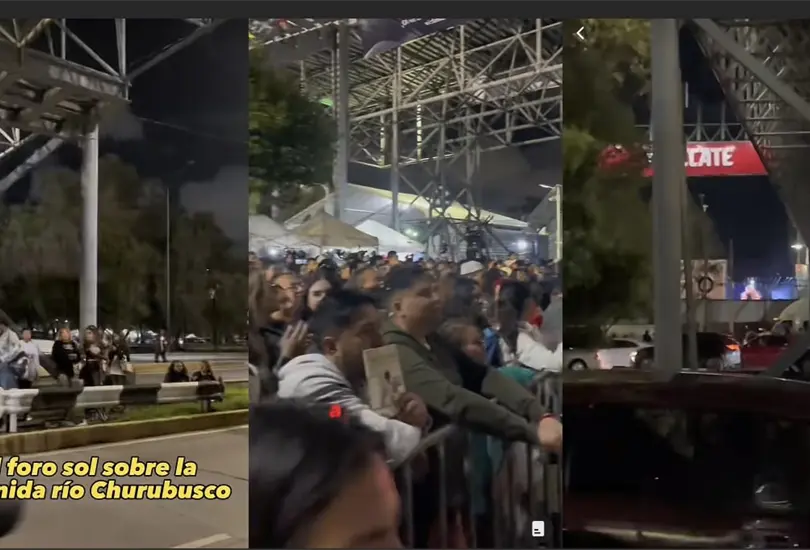 Concierto de Taylor Swift se ve desde la calle Concierto de Taylor Swift se ve desde la calle