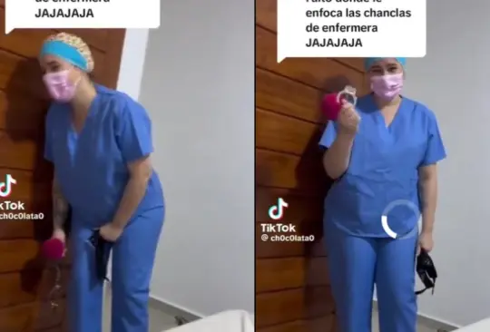 La protagonista de esta historia quería cumplir el deseo de su pareja de verla vestida de enfermera La protagonista de esta historia quería cumplir el deseo de su pareja de verla vestida de enfermera