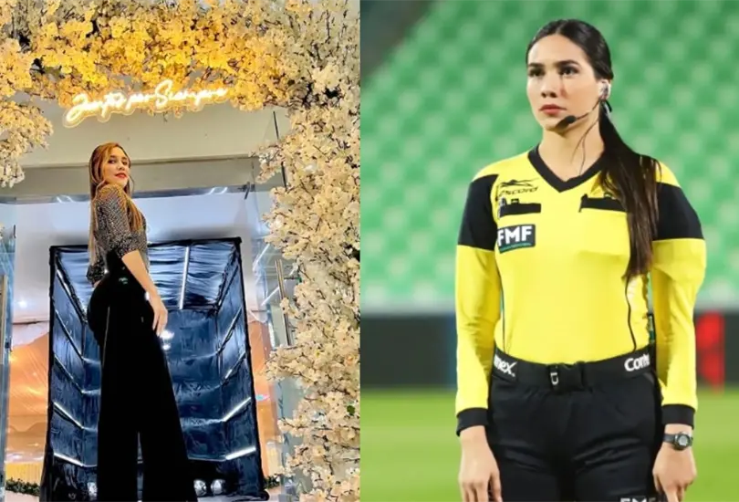 Esta joven ha causado ha elevado la temperatura entre los aficionados de la Liga MX, no por una jugada polémica o una decisión controversial, sino por su deslumbrante belleza que brilla mientras arbitra los partidos. Esta joven ha causado ha elevado la temperatura entre los aficionados de la Liga MX, no por una jugada polémica o una decisión controversial, sino por su deslumbrante belleza que brilla mientras arbitra los partidos.