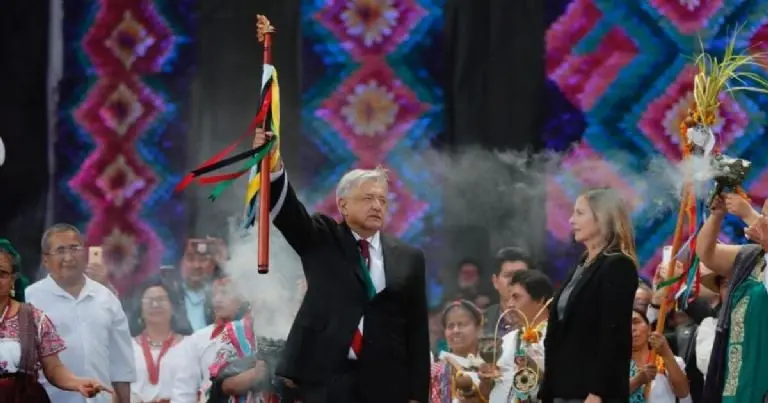 Los listones de colores representan las tradiciones y simbolismo de la cosmovisión de los pueblos indígenas Créditos: Especial