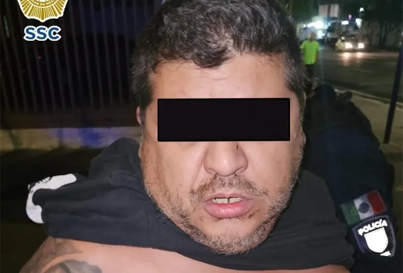 Detienen a hombre por golpear a una mujer en la colonia V&eacute;rtiz Narvarte, Benito Ju&aacute;rez. 