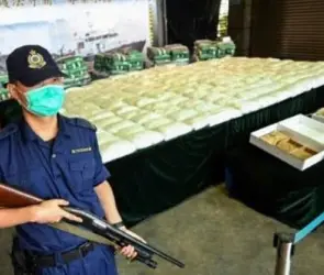 ¿Cuánto vale el millonario cargamento de droga asegurado en Hong Kong envíado desde México?