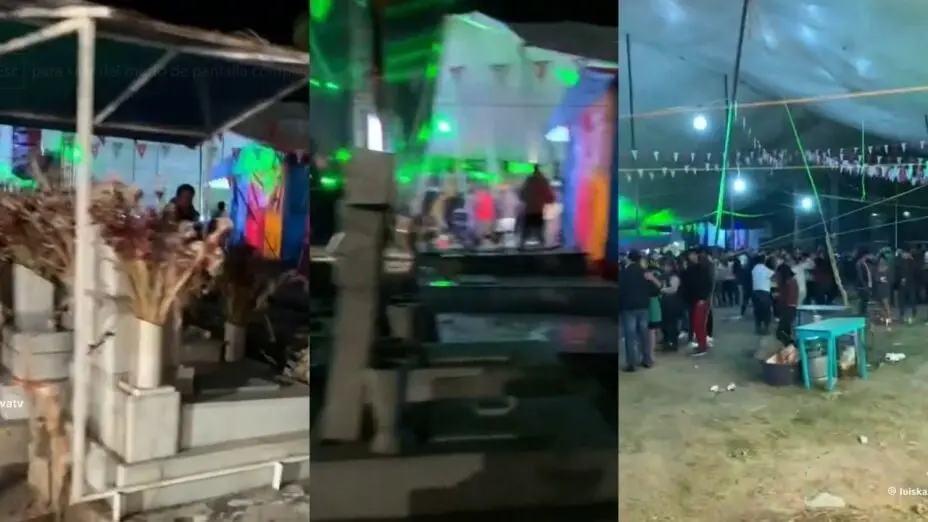 La inusual fiesta se viraliz&oacute; en redes sociales. 