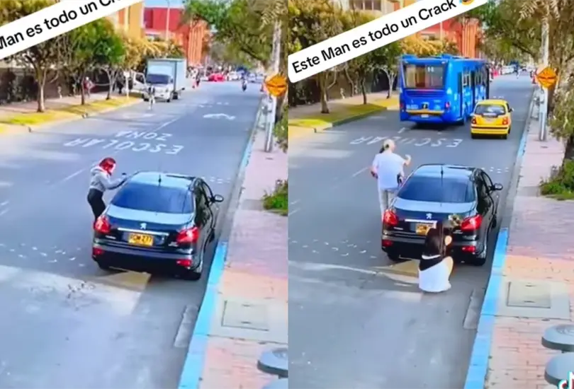 Hombre esconde a la amante en la cajuela