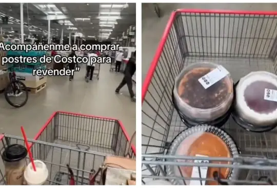 Emprendedora va a Costco por pasteles 