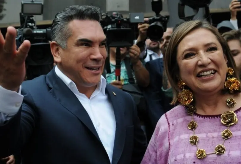 PRI cierra filas con X&oacute;chitl G&aacute;lvez para encabezar el Frente Amplio por M&eacute;xico. 