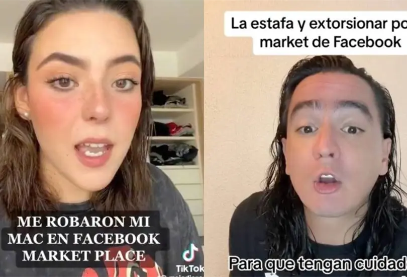 Internautas son estafados a la hora de comprar por Facebook Marketplace. 