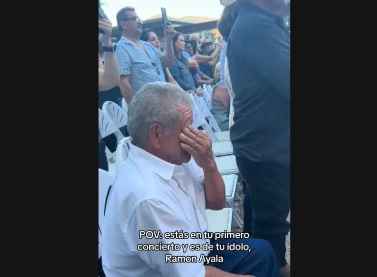 Abuelito va a su primer concierto (TikTok)