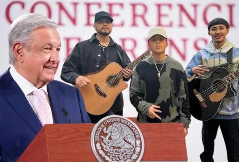 AMLO defiende a Yahritza y su Esencia tras polémica; anuncia concierto en Zócalo CDMX AMLO defiende a Yahritza y su Esencia tras polémica; anuncia concierto en Zócalo CDMX