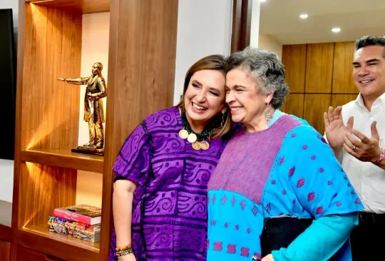 Xóchitl Gálvez y Beatriz Paredes envían mensaje de unidad. 