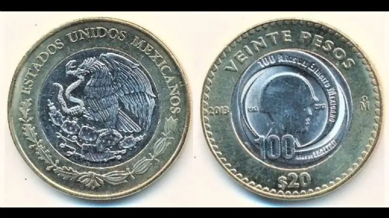 Esta es la moneda de 20 pesos del Ejército que vale medio millón. Foto: Especial