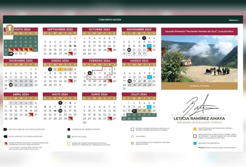 ¿Cómo descargar el calendario oficial de la SEP 2024? ¿Cómo descargar el calendario oficial de la SEP 2024?