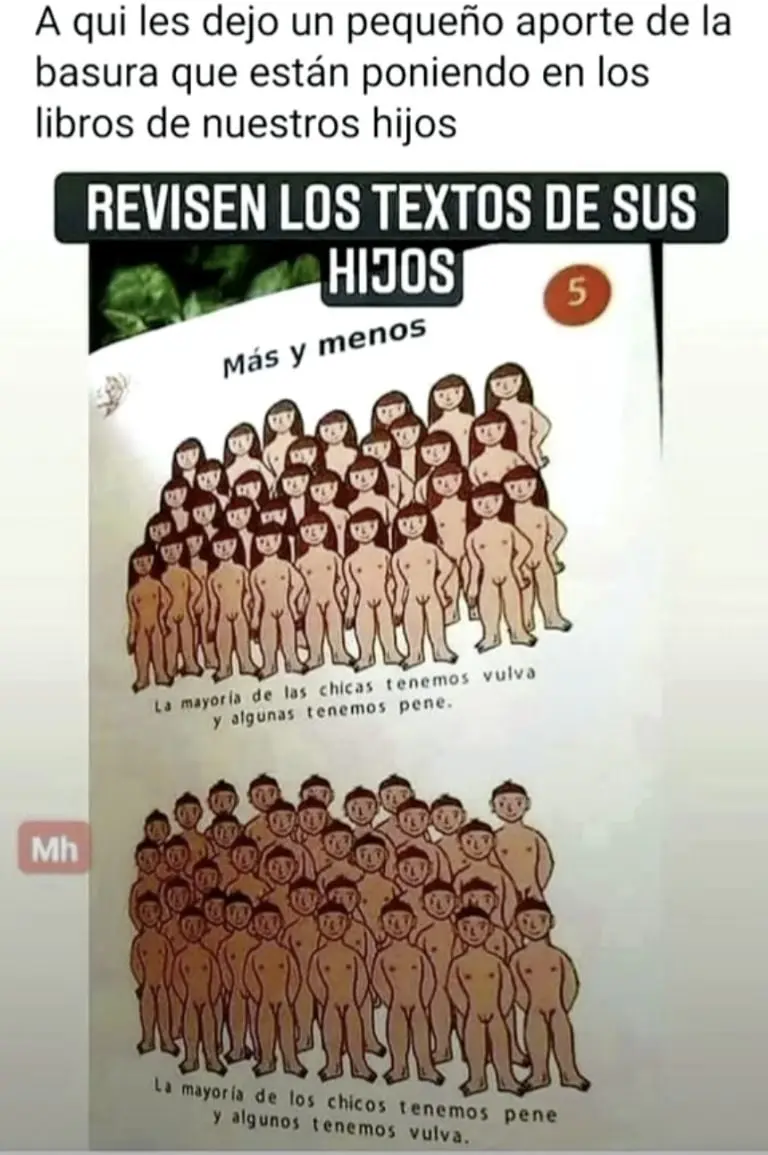 Ilustración de la asociación española Chrysallis Euskal Herria. No viene en los libros de texto. Foto: Especial