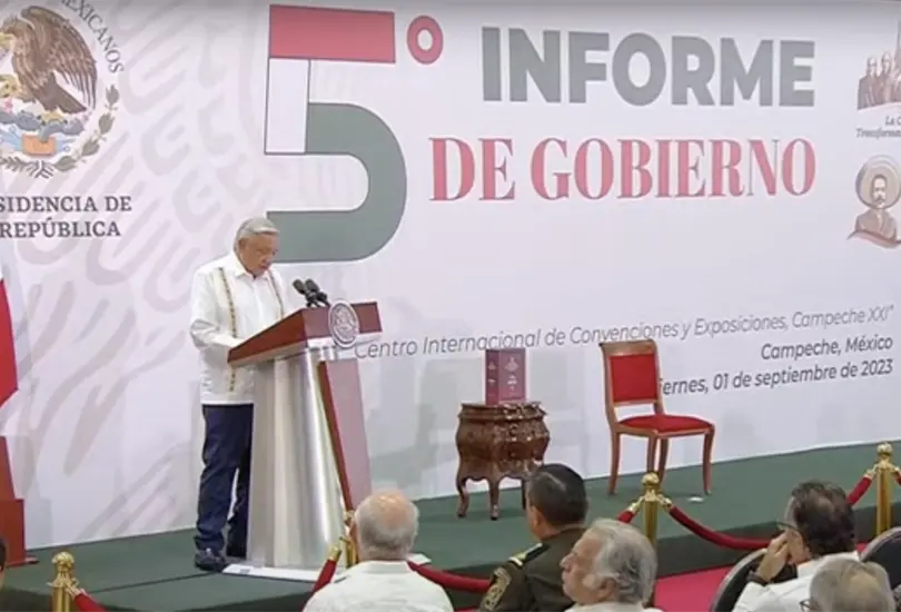¿Qué dijo AMLO en su Quinto Informe de Gobierno? Los 20 puntos más importantes. ¿Qué dijo AMLO en su Quinto Informe de Gobierno? Los 20 puntos más importantes.