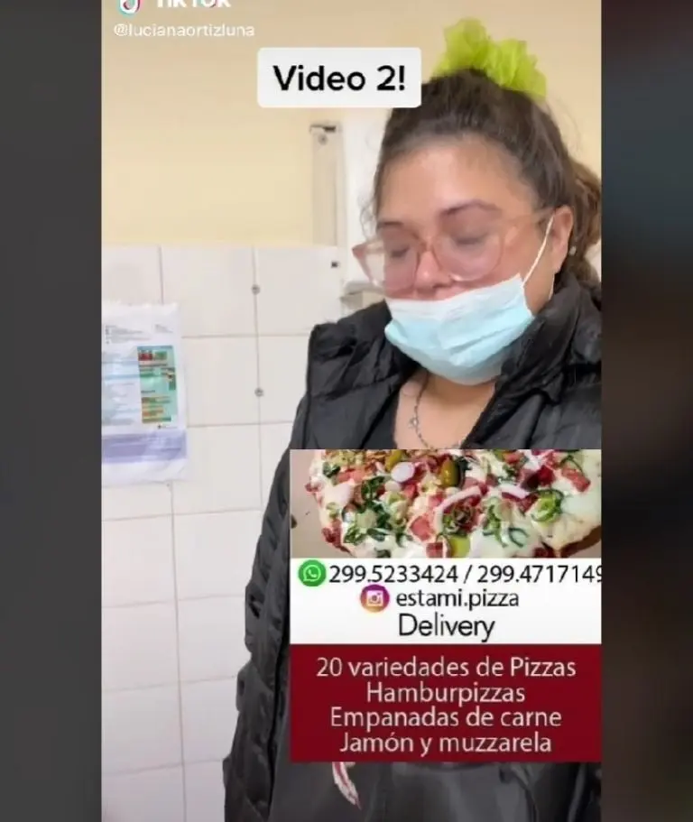 Mujer recibe pedido de 17 pizzas pero al llegar al domicilio le dijeron que era broma. Foto: Tik Tok