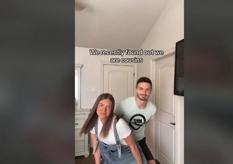 Esposos descubren que son primos (TikTok)