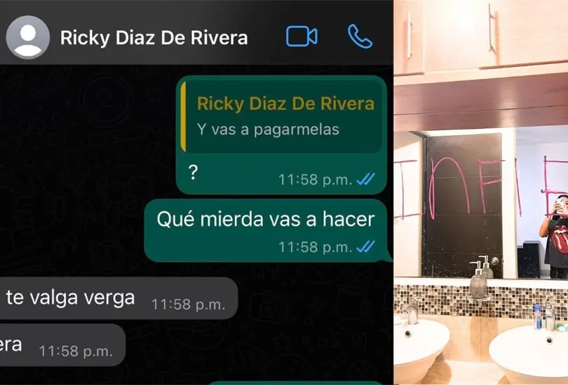 Novio tóxico roba y destruye cosas de su novia al enterarse de que es infiel. Novio tóxico roba y destruye cosas de su novia al enterarse de que es infiel.